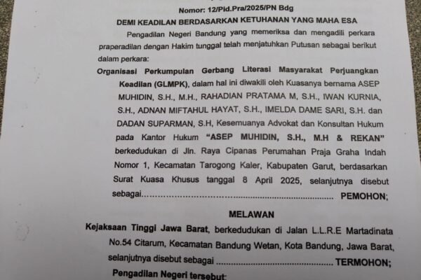 Masih Ingat Kasus Korupsi BIJ Garut Yang Rugikan Negara Capai Rp. 50 Milyar, Ada Kabar Terbaru…
