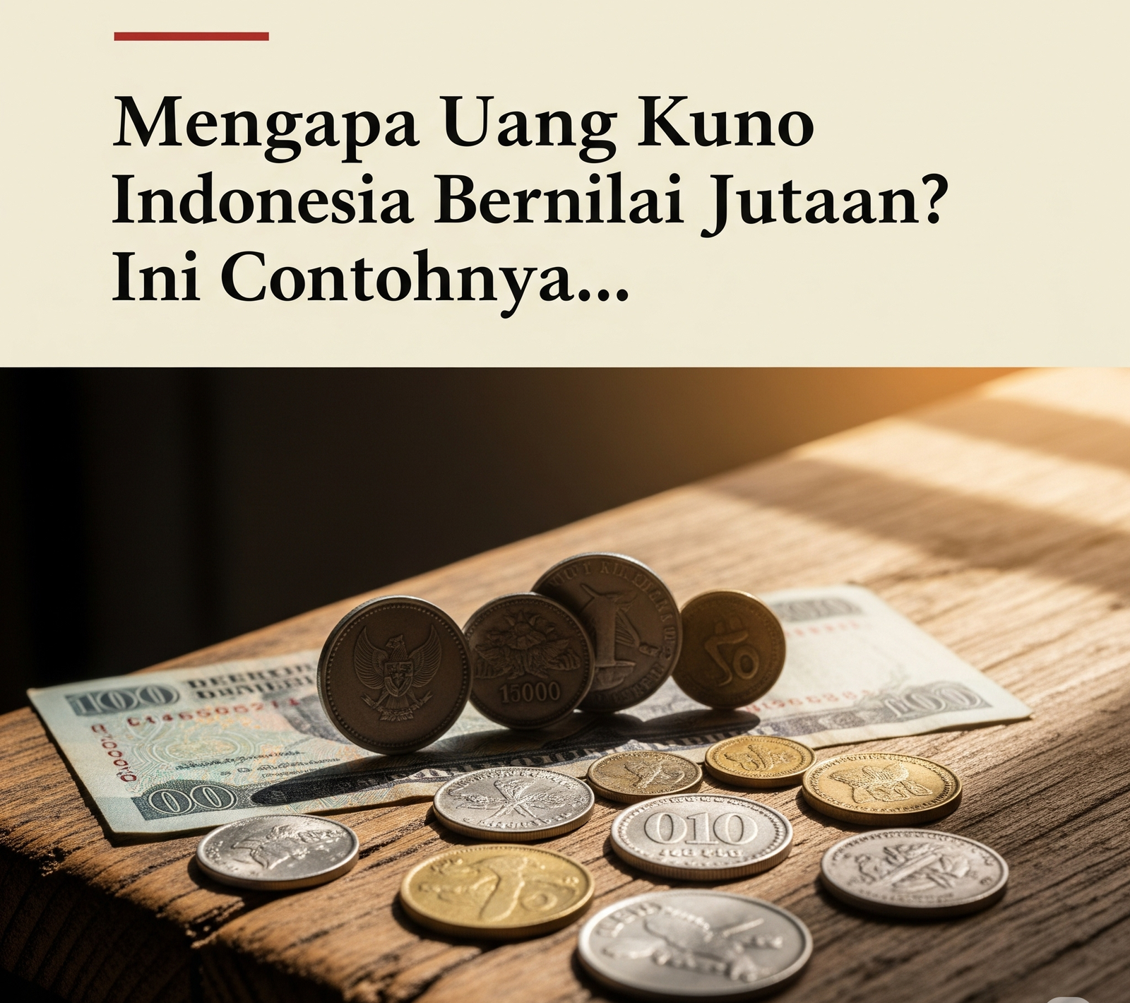 Mengapa uang kuno indonesia bernilai jutaan ini contohnya…