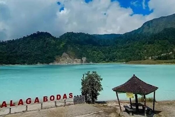 Talaga Bodas Perketat Akses Cagar Alam, Spanduk dan Garis Polisi Dipasang