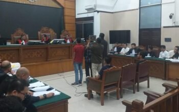 Sidang kasus perlindungan judol