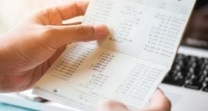 Buku rekening ilustrasi