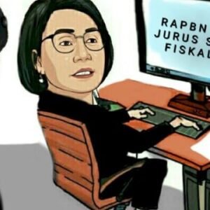 Cartoons sri mulyani dan prabowo