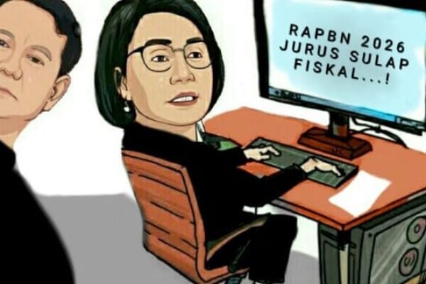 Belanja Jalan Terus, Penerimaan Nanti Dulu: RAPBN 2026 dan Jurus Sulap Fiskal