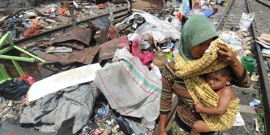 Ilustrasi kesenjangan sosial