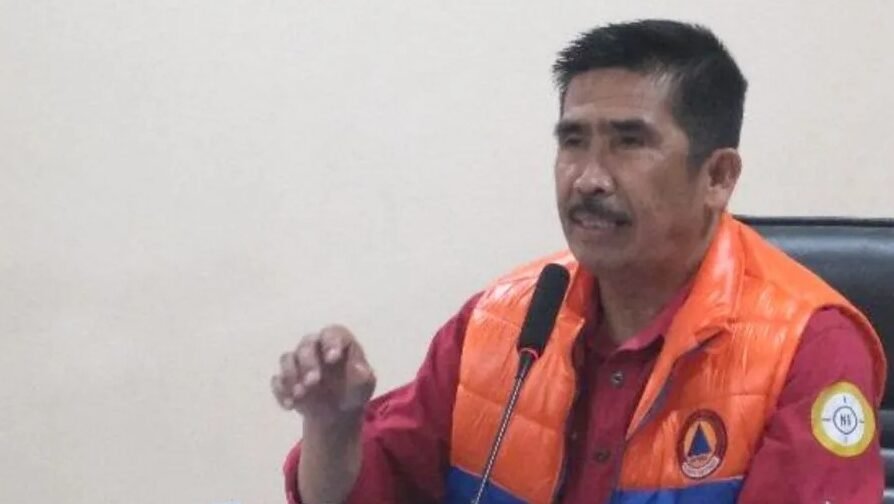 Kepala pelaksana badan penanggulangan bencana daerah (bpbd) kabupaten garut jawa barat aah anwar saefuloh. foto diskominfo garut