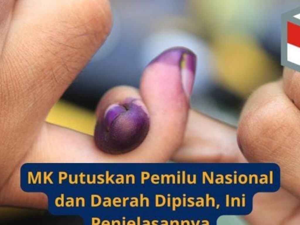 MK Putuskan Pemilu Nasional dan Daerah Dipisah Mulai 2029, Sistem Lima Kotak Resmi Ditanggalkan