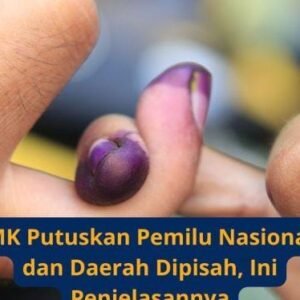 MK Putuskan Pemilu Nasional dan Daerah Dipisah Mulai 2029, Sistem Lima Kotak Resmi Ditanggalkan