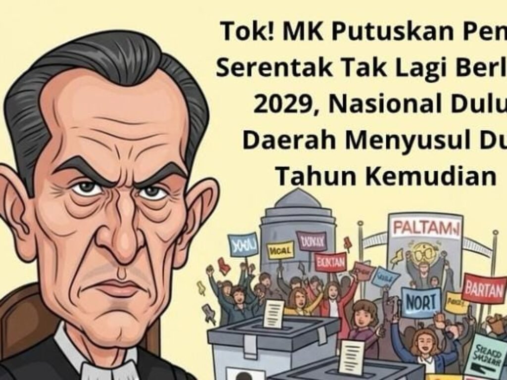 MK Pecah Kongsi Pemilu: Serentak Pisah, Konstitusi Resah
