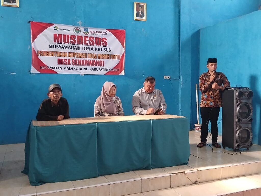 Mimpi Ekonomi Desa Sekarwangi Diracik dalam Gelas Musdesus, Koperasi Merah Putih Sisa Hasil Ucapan dan Angin Musim Kemarau