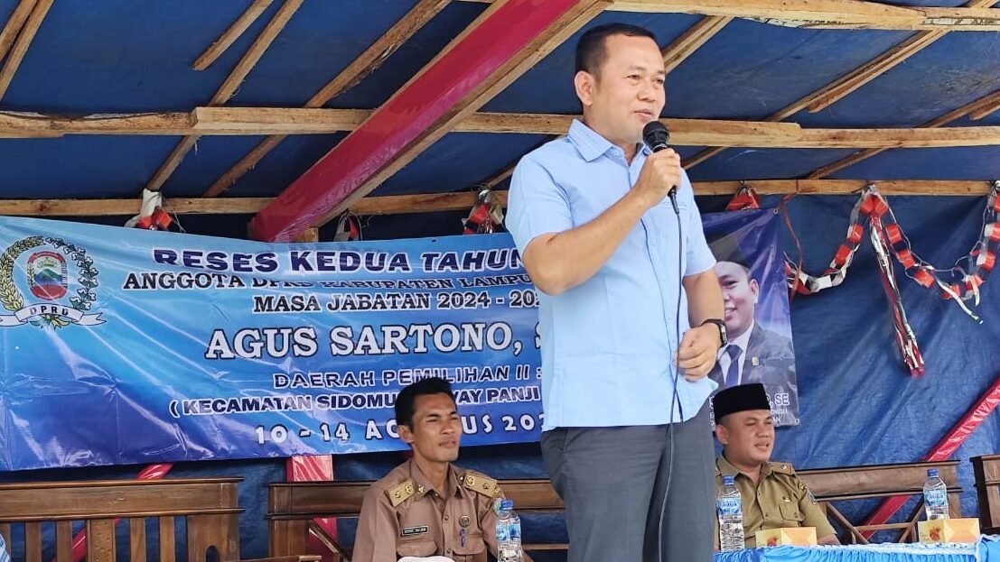 Agus sartono anggota dpd lamsel