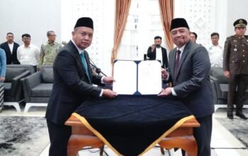 Pelantikan direksi perumda pdam tirta intan