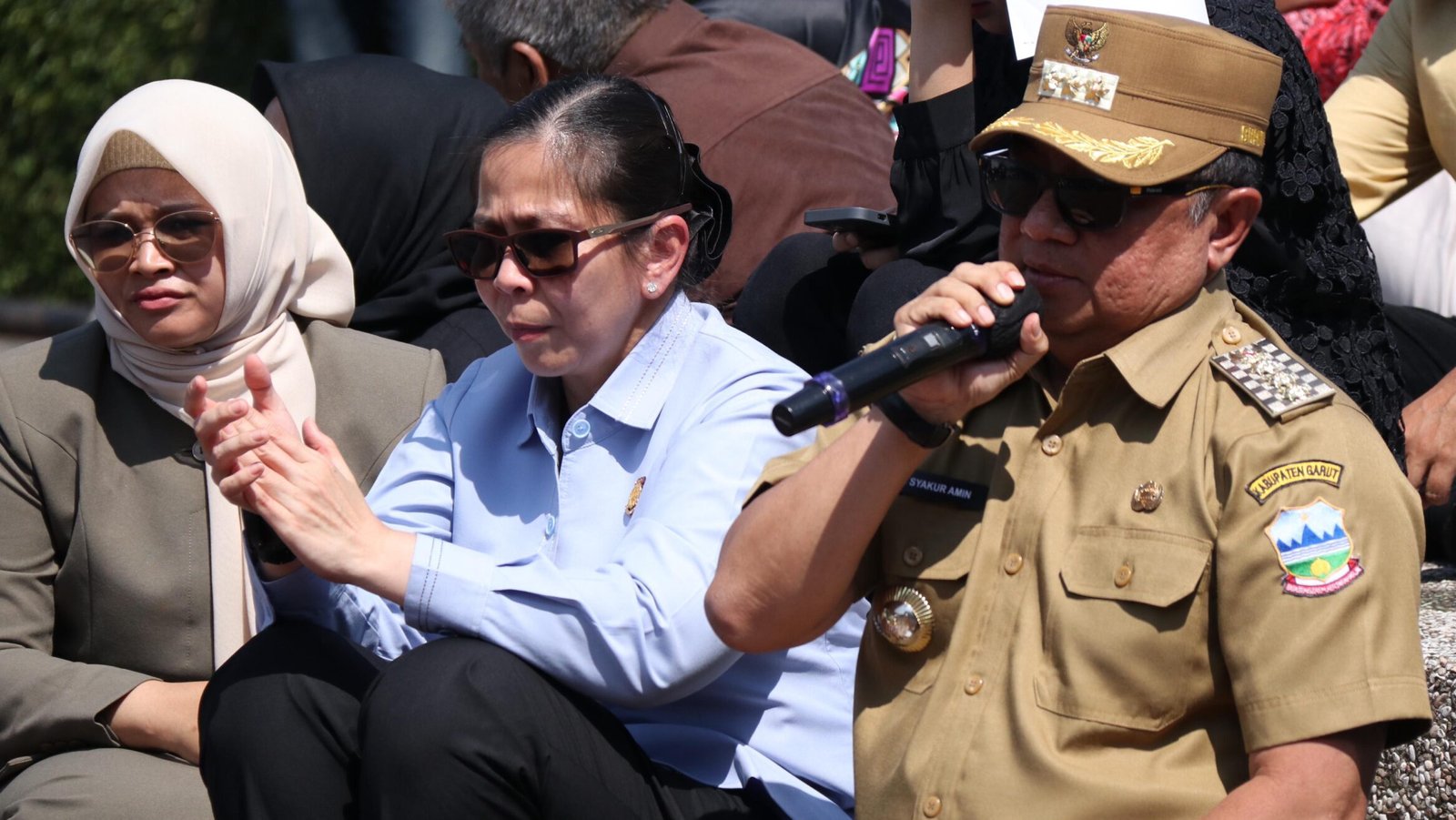 Bupati garut temui pendemo