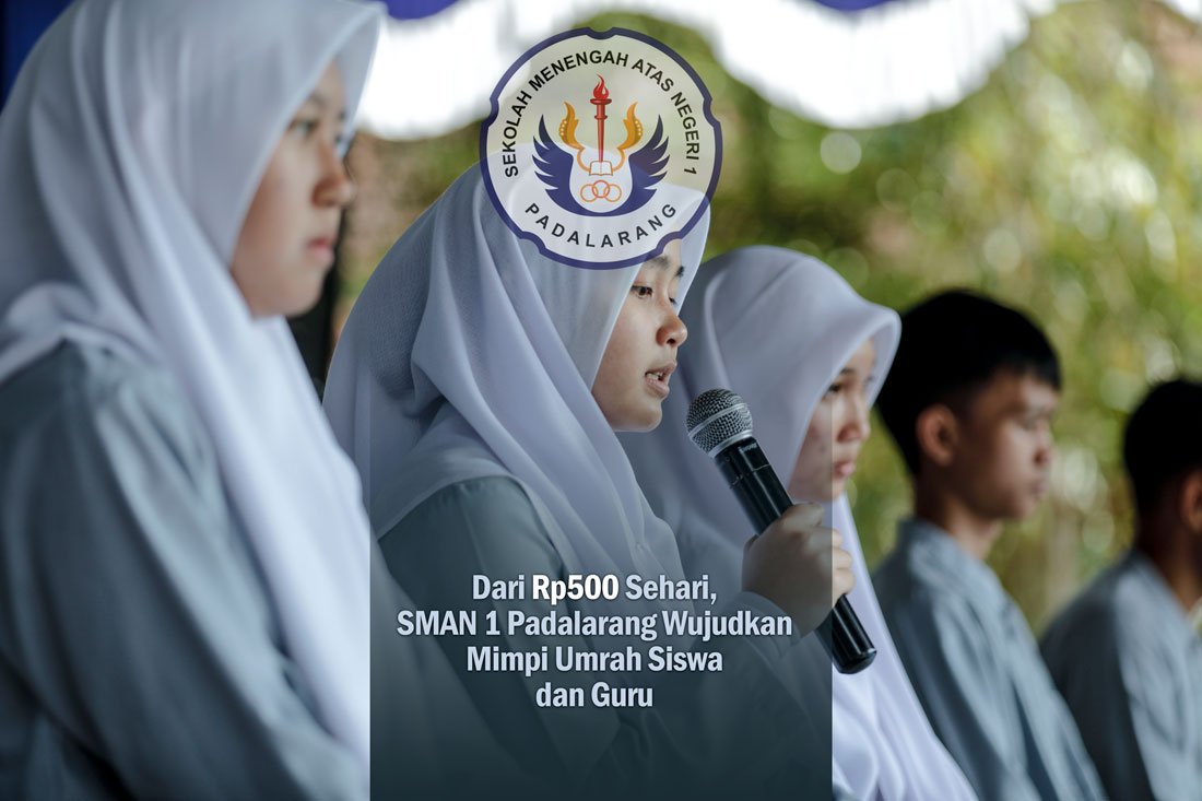 Dari rp500 sehari, sman 1 padalarang wujudkan mimpi umrah siswa dan guru