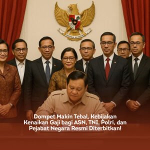 Dompet makin tebal, kebijakan kenaikan gaji bagi asn, tni, polri, dan pejabat negara resmi diterbitkan!