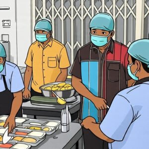 Foto ilustrasi dapur mbg