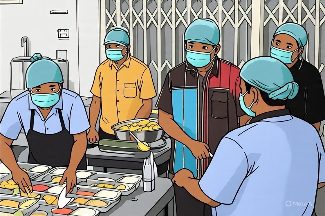 Foto ilustrasi dapur mbg