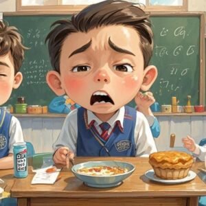 Foto ilustrasi siswa keracunan mbg