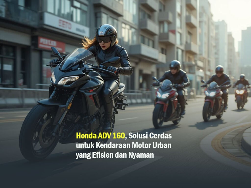 Honda ADV 160, Solusi Cerdas untuk Kendaraan Motor Urban yang Efisien dan Nyaman