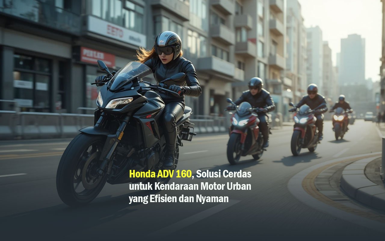 Honda adv 160, solusi cerdas untuk kendaraan motor urban yang efisien dan nyaman