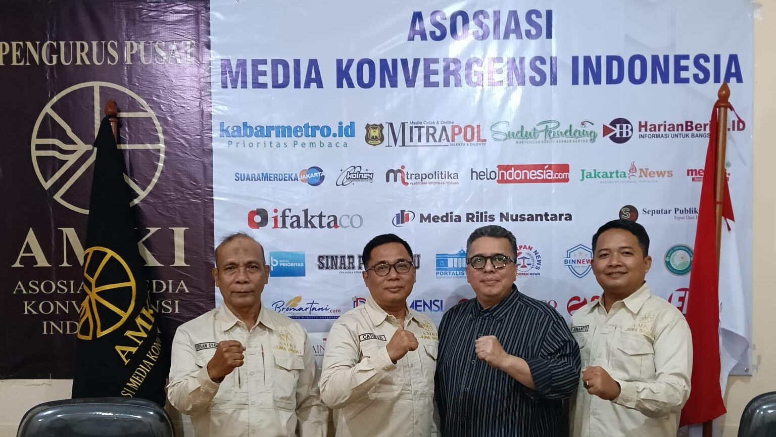 Kunjungan amki jabar ke amki pusat