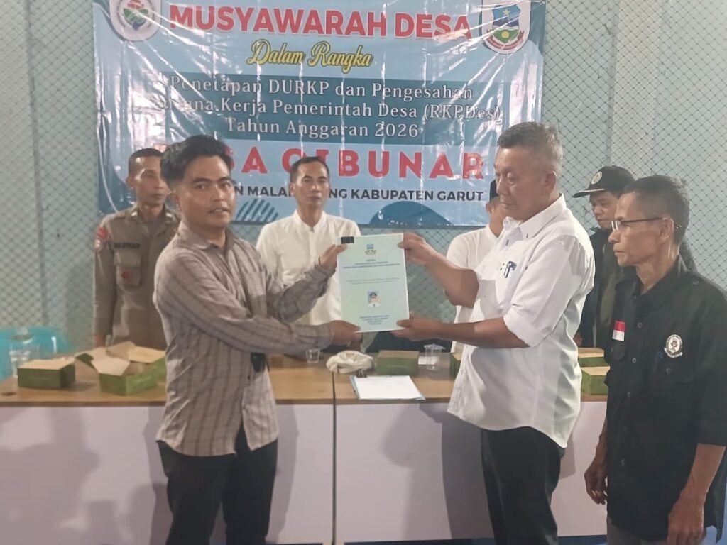Pengesahan RKPDes Cibunar 2026: Antara Harapan Desa dan Regulasi Pusat