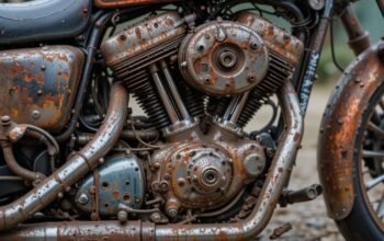 Tanda dan penyebab mesin motor berkarat yang harus anda ketahui