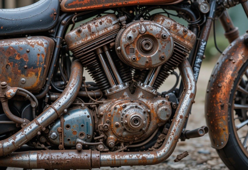 Tanda dan penyebab mesin motor berkarat yang harus anda ketahui