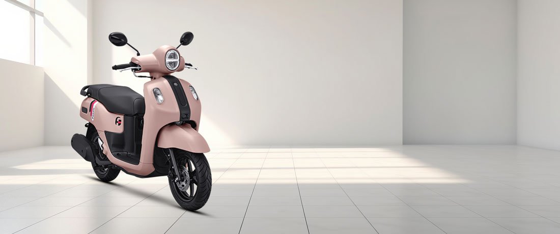 Motor yamaha fizzio hybrid connected