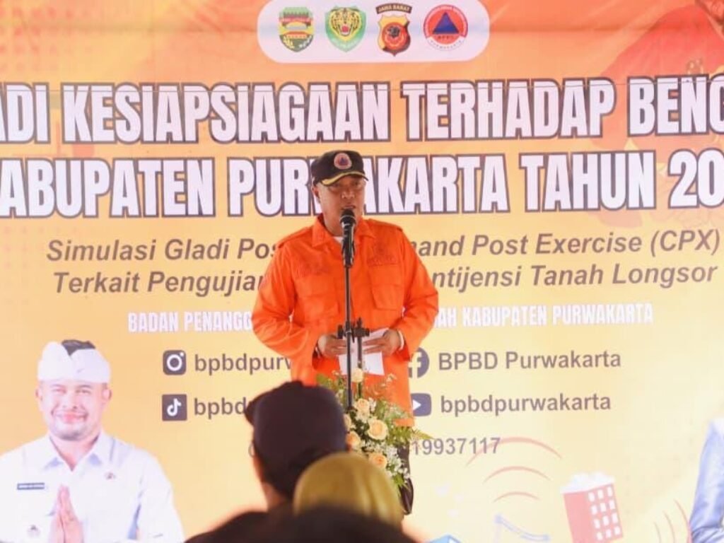 BPBD Purwakarta Proaktif Gelar Gladi Kesiapsiagaan Bencana Hadapi Tantangan Perubahan Iklim