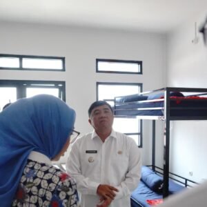 Bupati garut resmikan sekolah rakyat di samarang