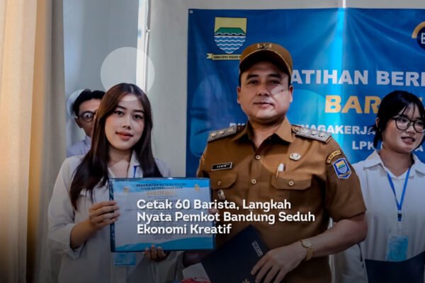 Cetak 60 Barista, Langkah Nyata Pemkot Bandung Seduh Ekonomi Kreatif