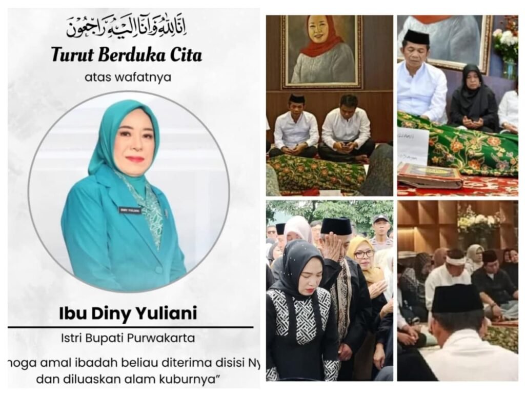 Istri Bupati Purwakarta Tutup Usia Gerimis Mengiringi Kepergiannya