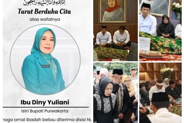 Istri Bupati Purwakarta Tutup Usia Gerimis Mengiringi Kepergiannya