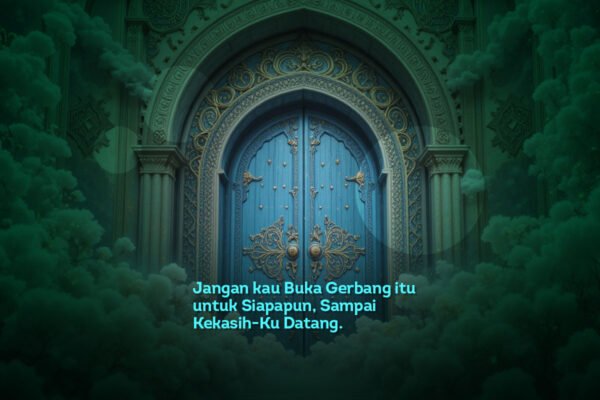 Jangan Sentuh Kunci itu, Jangan kau Buka Gerbang itu untuk Siapapun! Sampai Kekasih-Ku Datang