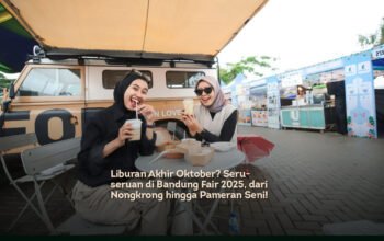Liburan akhir oktober seru seruan di bandung fair 2025, dari nongkrong hingga pameran seni!