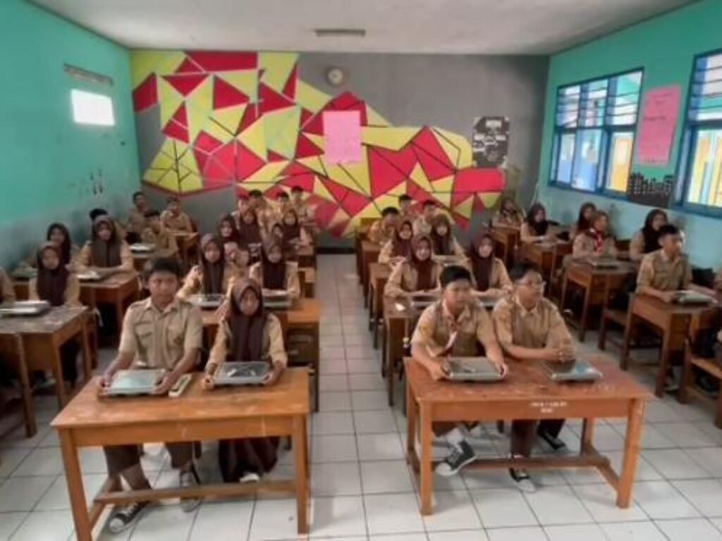 Ulang Tahun Presiden, Nasi Goreng Jadi Menu Diplomasi Gizi di SMPN 1 Leles