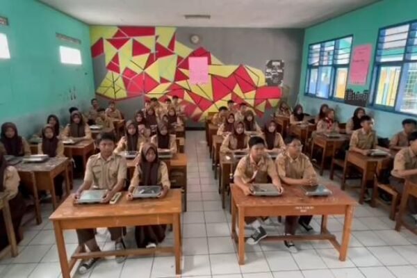 Ulang Tahun Presiden, Nasi Goreng Jadi Menu Diplomasi Gizi di SMPN 1 Leles