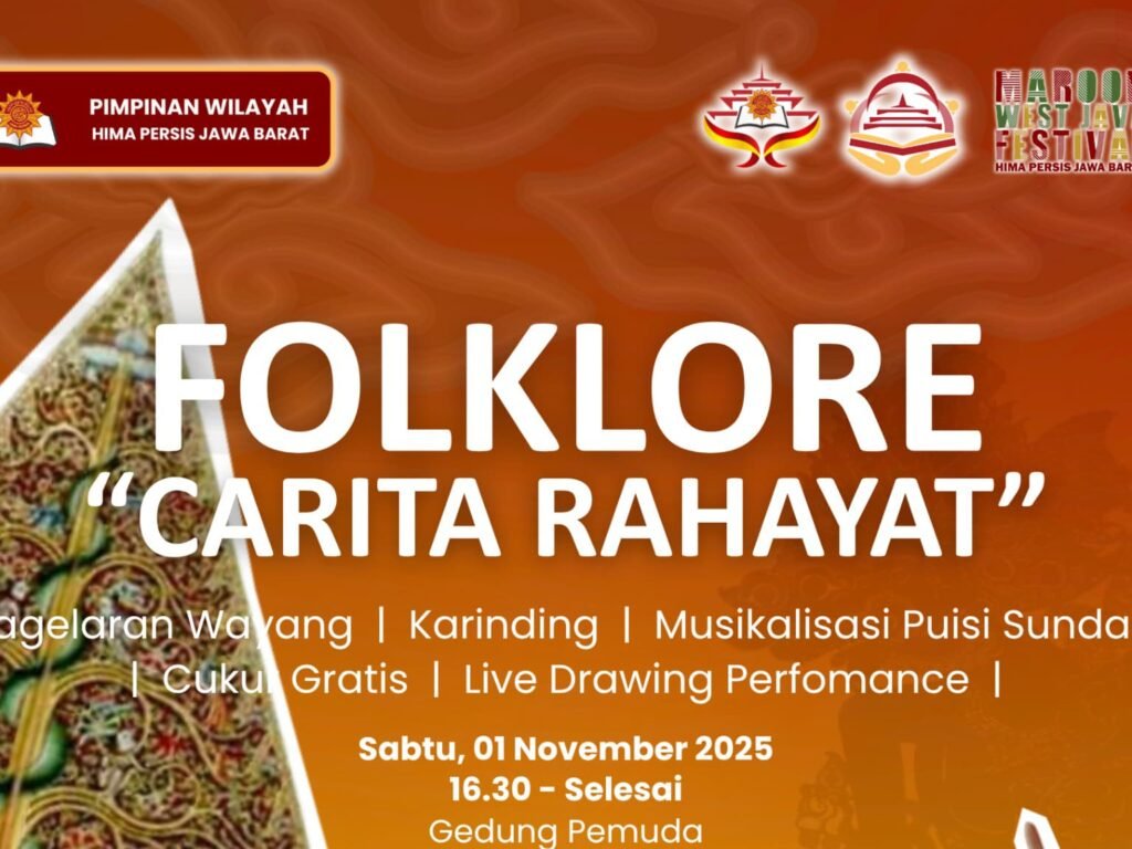 Pw Hima Persis Jabar Undang Warga Garut ke “Maroon West Java Festival”: Antara Karinding, Cukur Gratis, dan Puisi Sunda yang Melankolis