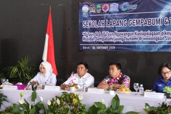 Sekolah Lapang Gempa di Garut: Belajar Lari dari Bencana Sebelum Bencana Datang
