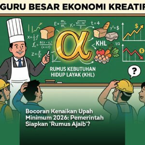 Bocoran Kenaikan Upah Minimum 2026 Pemerintah Siapkan Rumus Ajaib