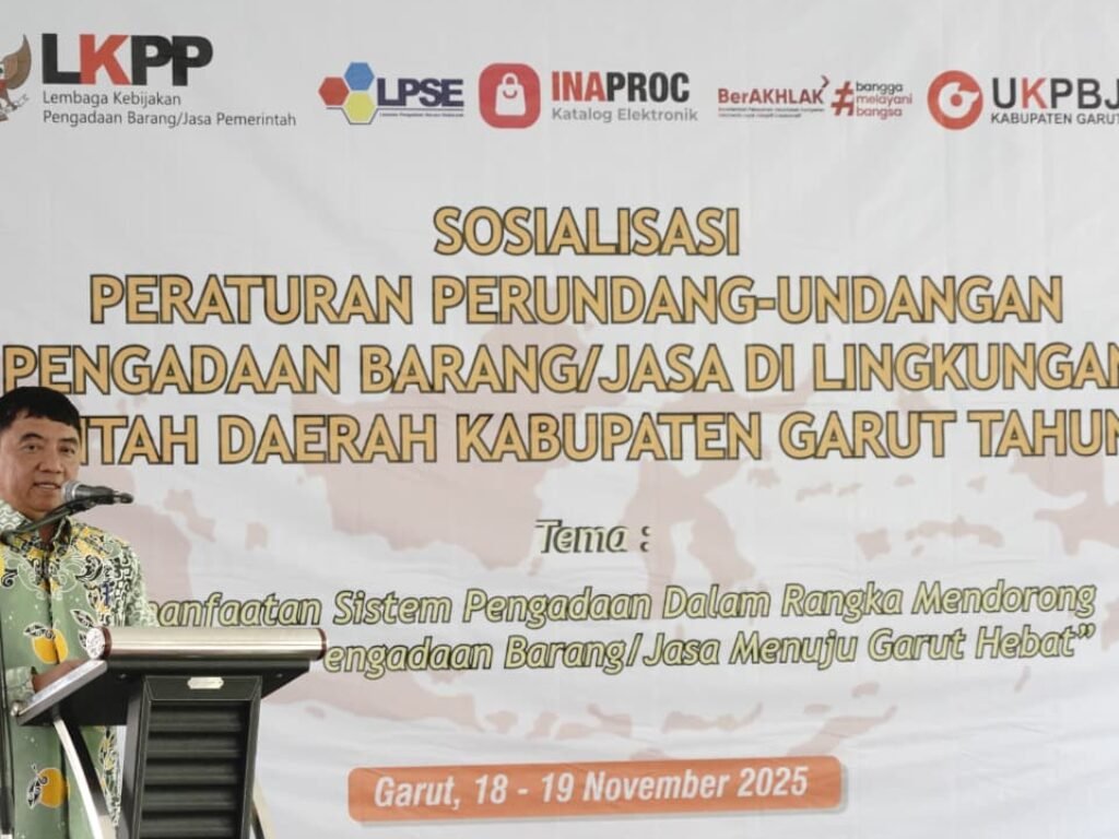 Menuju Garut Hebat: Barang Jasa Dibereskan, Mentalitas Diharap Ikut Di-update