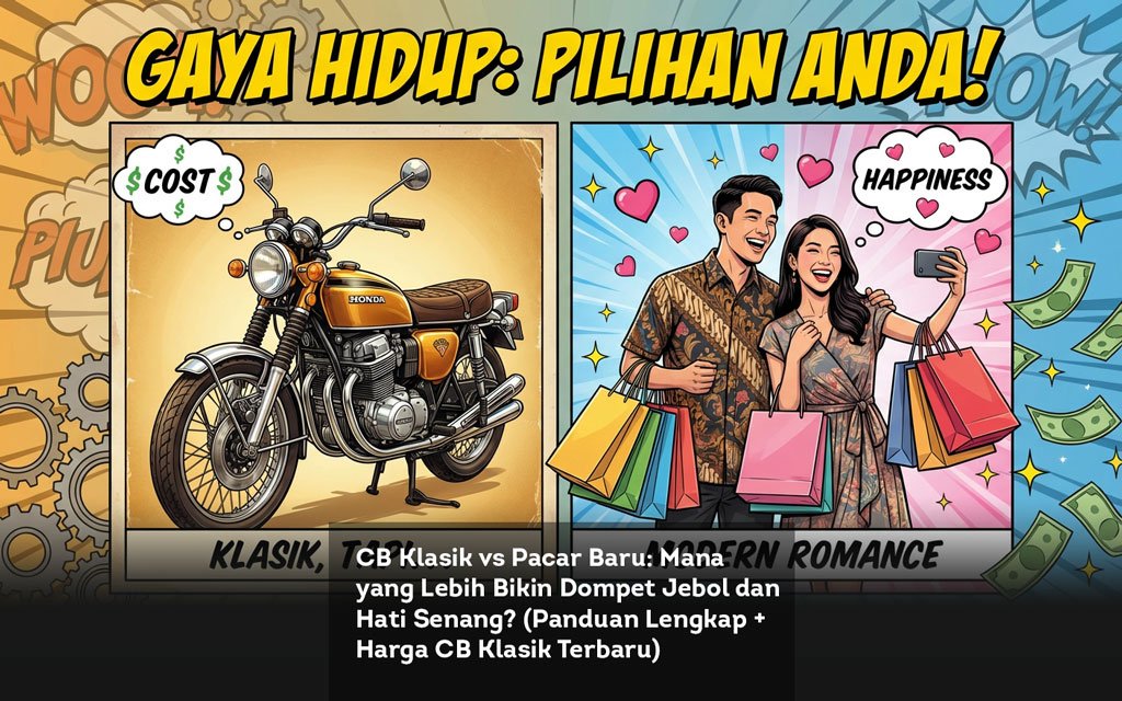 CB Klasik vs Pacar Baru, Mana yang Lebih Bikin Dompet Jebol dan Hati Senang (Panduan Lengkap + Harga CB Klasik Terbaru) locusonline featured image2
