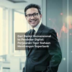 Dari Bankir Konvensional ke Pendekar Digital, Perjalanan Tigor Siahaan Membangun Superbank