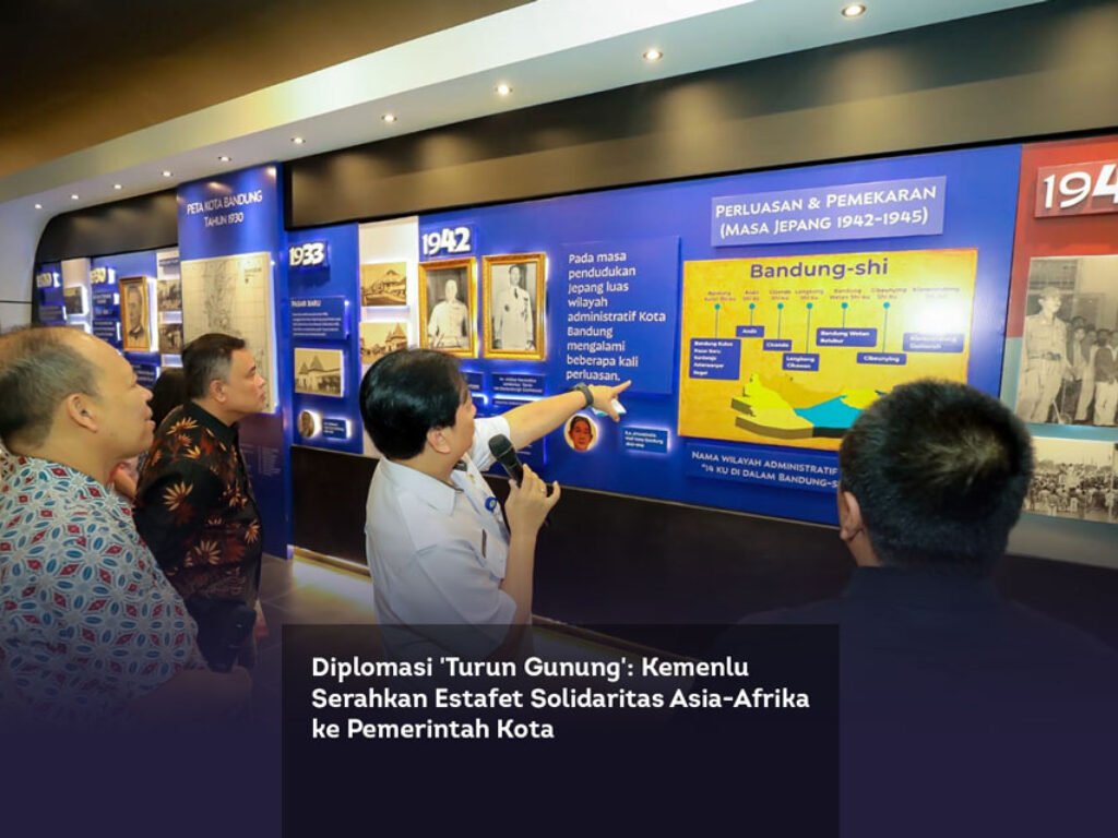 Diplomasi ‘Turun Gunung’: Kemenlu Serahkan Estafet Solidaritas Asia-Afrika ke Pemerintah Kota