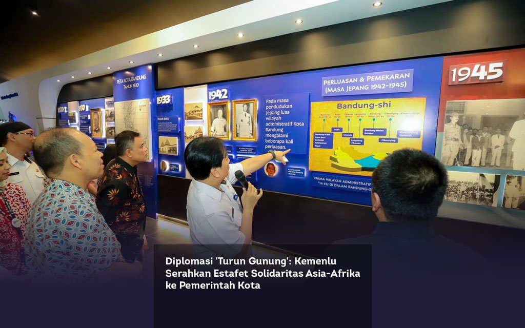 Diplomasi Turun Gunung, Kemenlu Serahkan Estafet Solidaritas Asia Afrika ke Pemerintah Kota locusonline featured image