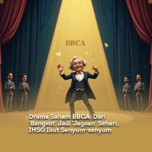 Drama Saham BBCA Dari Bangkot Jadi Jagoan Sehari, IHSG Ikut Senyum senyum