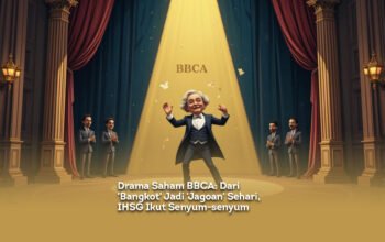 Drama Saham BBCA Dari Bangkot Jadi Jagoan Sehari, IHSG Ikut Senyum senyum