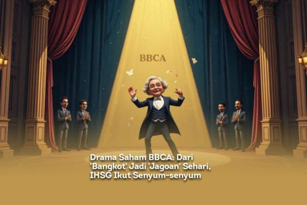 Drama Saham BBCA: Dari ‘Bangkot’ Jadi ‘Jagoan’ Sehari, IHSG Ikut Senyum-senyum
