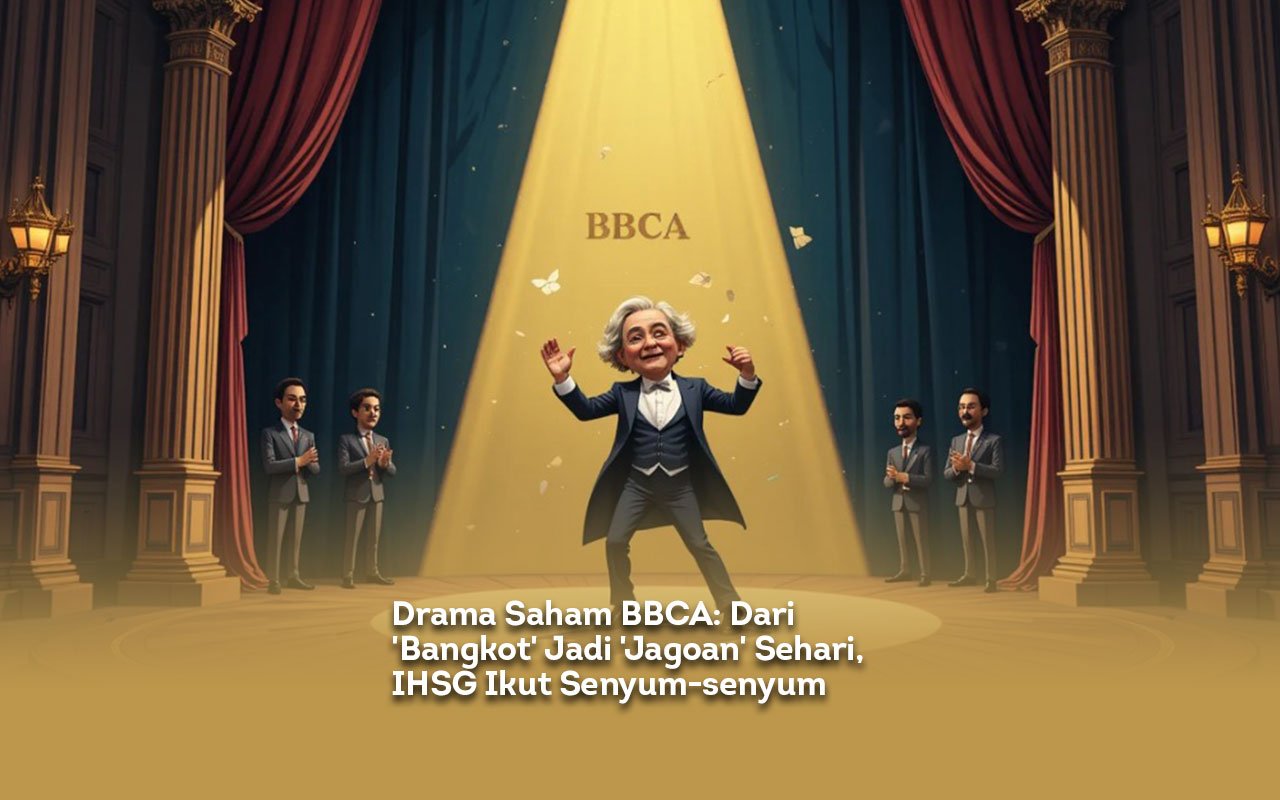 Drama Saham BBCA Dari Bangkot Jadi Jagoan Sehari, IHSG Ikut Senyum senyum