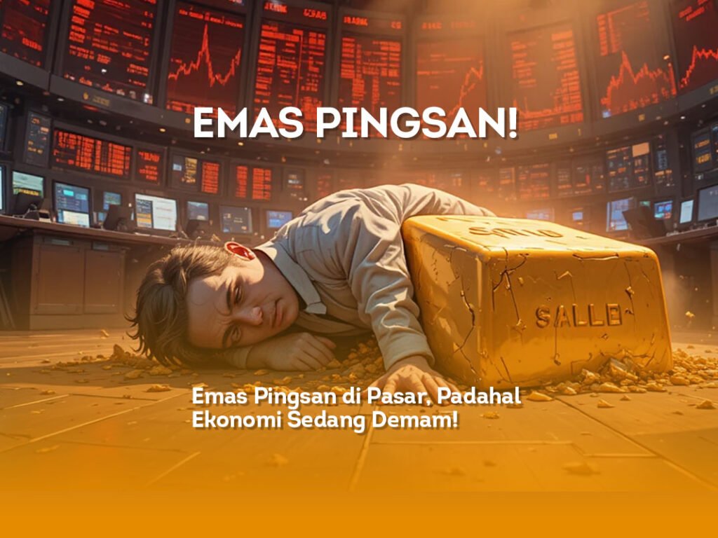 Emas Pingsan di Pasar, Padahal Ekonomi Sedang Demam!